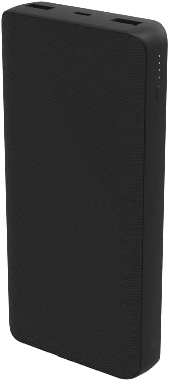 Banque d'alimentation portable Mophie 20 000 mAh noire Power Boost XL