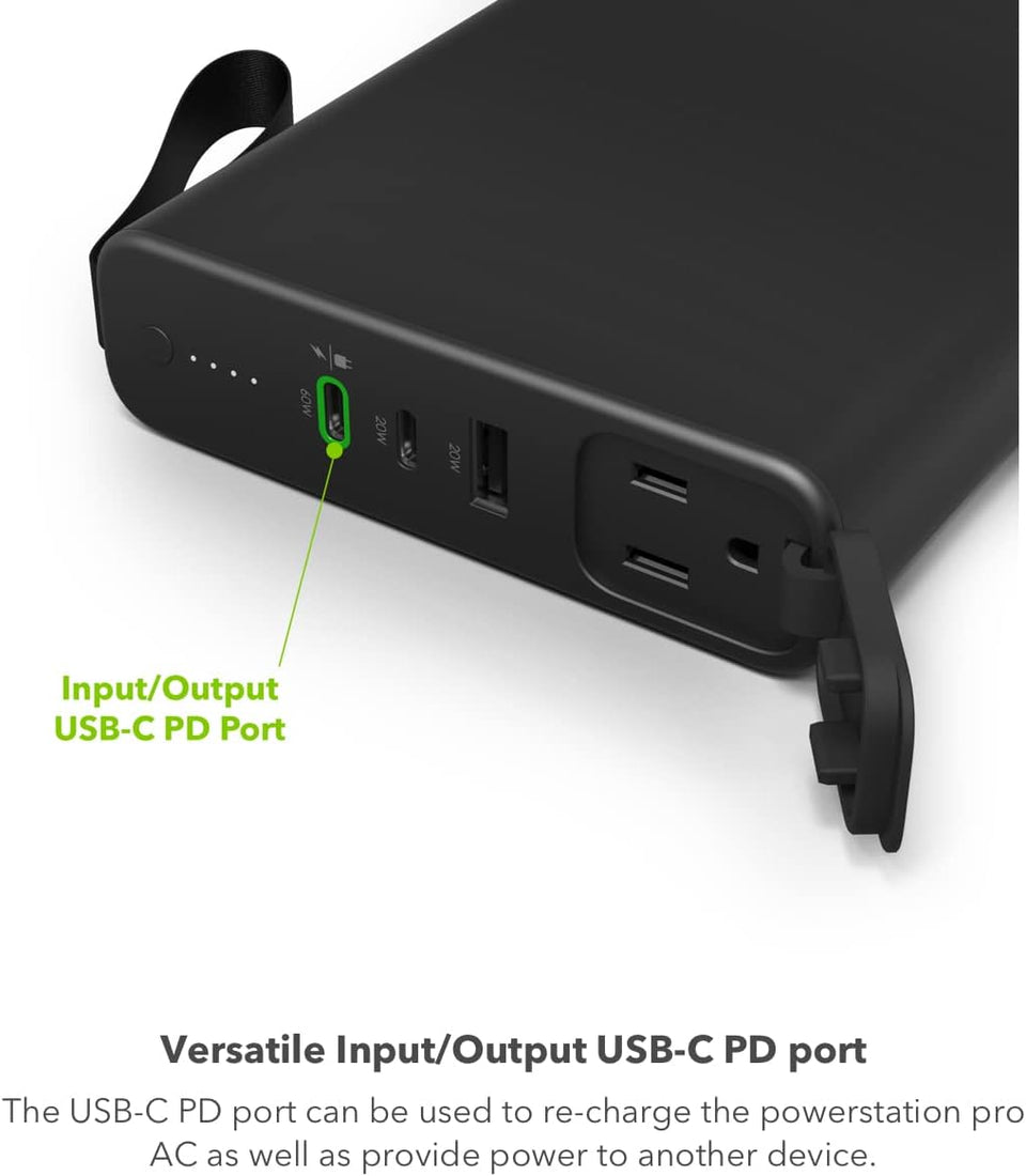 Mophie Powerstation Pro AC 27 000 mAh - Noir