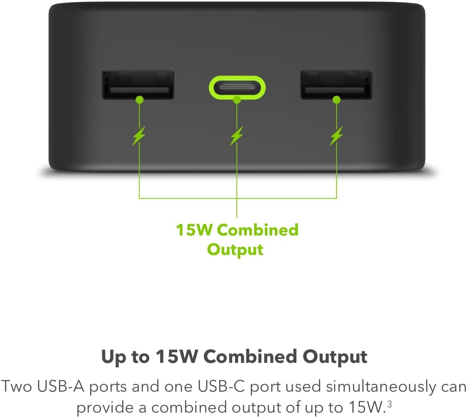 Station d'alimentation Mophie 20 000 mAh