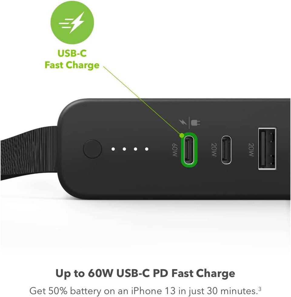 Mophie Powerstation Pro AC 27 000 mAh - Noir