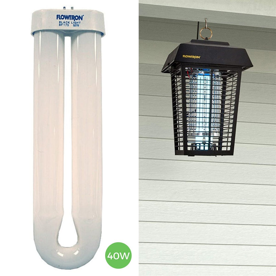 Flowtron Ampoule de rechange UV 40 W pour destructeur d'insectes BK40CCN de 1 acre