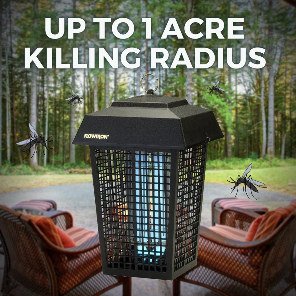 Flowtron 1 Acre Outdoor 40W Bug Zapper, Insecticide électronique