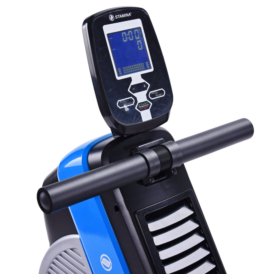Stamina DT Plus Rowing Machine 1409 - Black / Blue