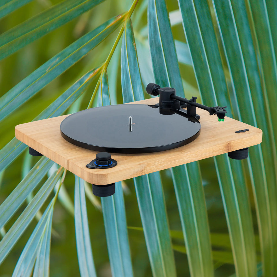 House of Marley Stir It Up Lux Platine vinyle - Bois clair
