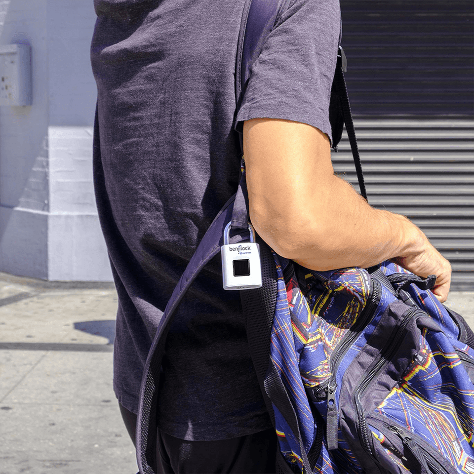 BenjiLock by Hampton Cadenas à empreinte digitale 43 mm