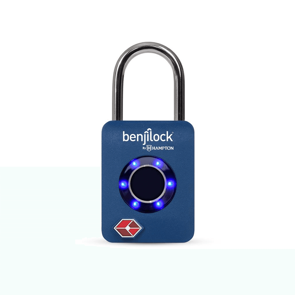 BenjiLock by Hampton Cadenas de voyage à empreintes digitales TSA