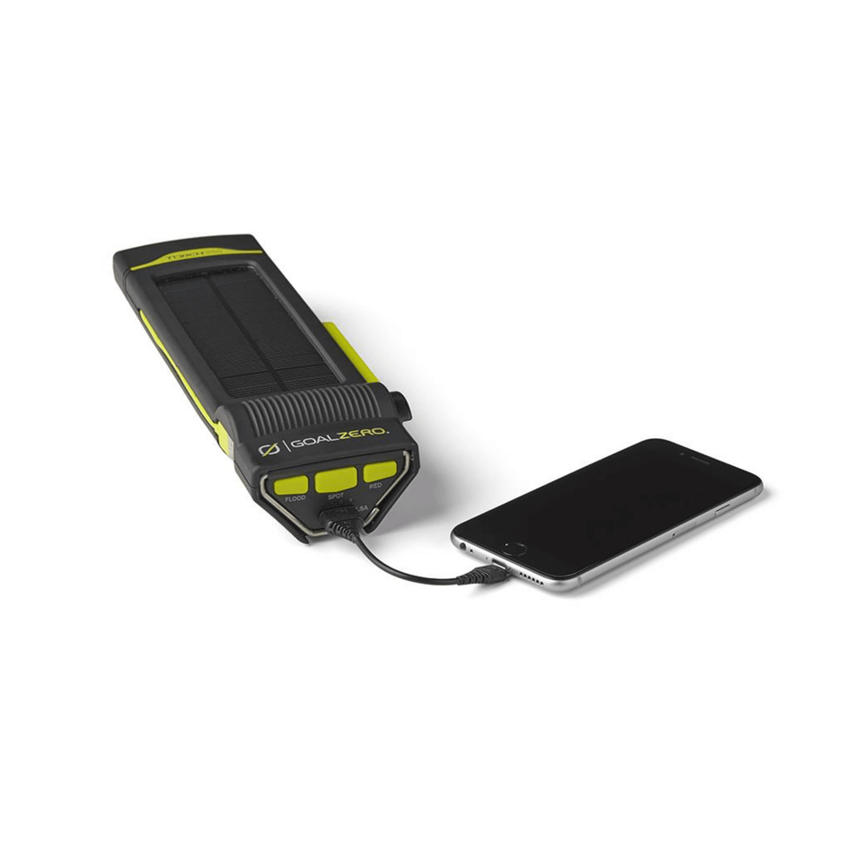 Lampe de poche Goal Zero Torch 250 avec panneau solaire intégré