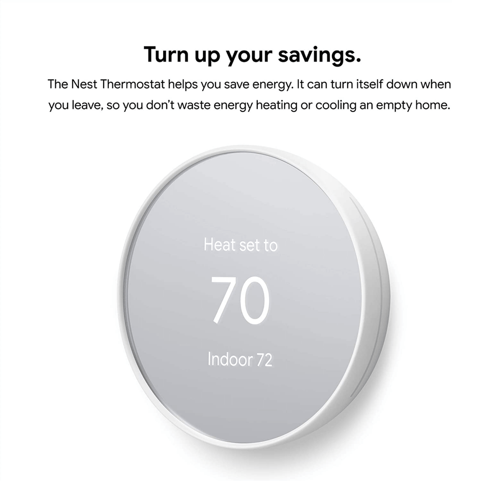 Thermostat intelligent Google Nest