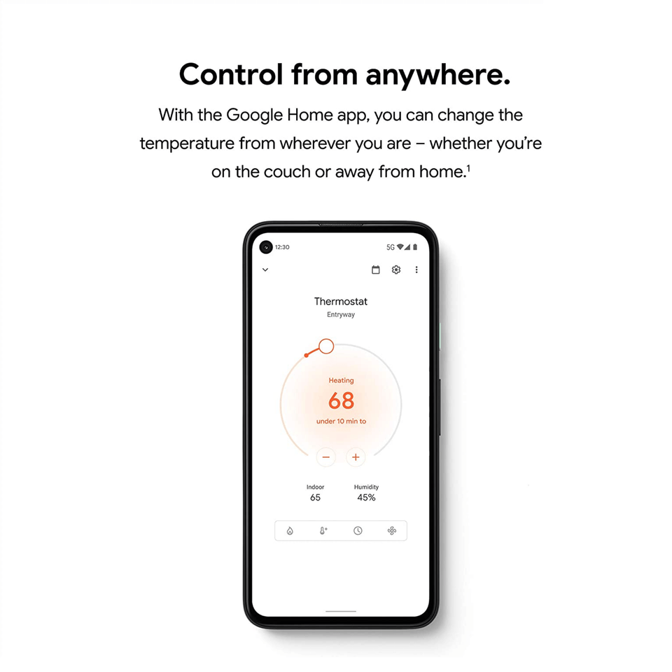 Thermostat intelligent Google Nest