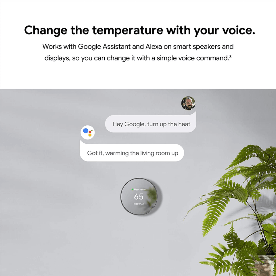 Thermostat intelligent Google Nest