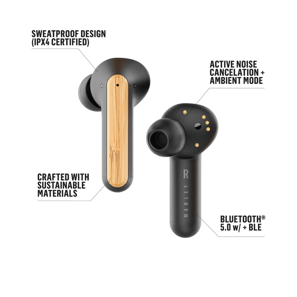 House of Marley Redemption ANC True Wireless Earbuds