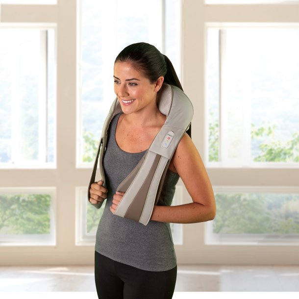 HoMedics Quad Action Shiatsu Pétrissage du cou et des épaules Masseur avec chaleur