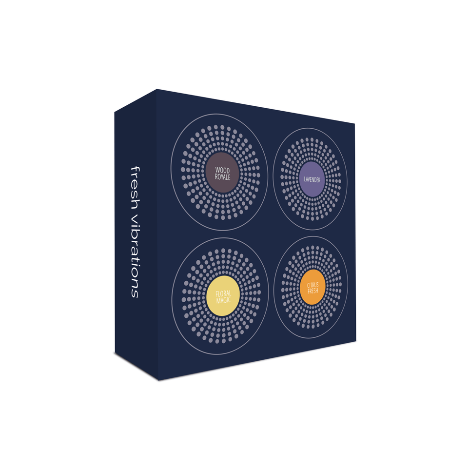 Capsules aromatiques Moodo Smart Home - Pack familial de 4