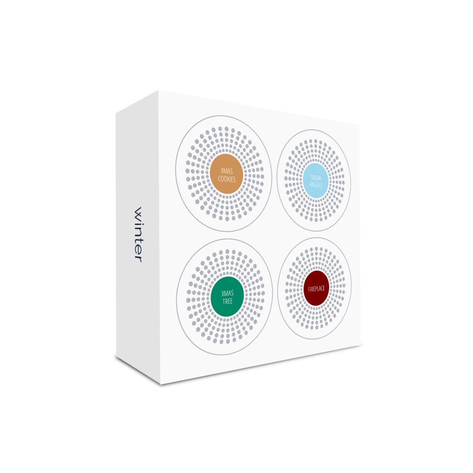 Capsules aromatiques Moodo Smart Home - Pack familial de 4