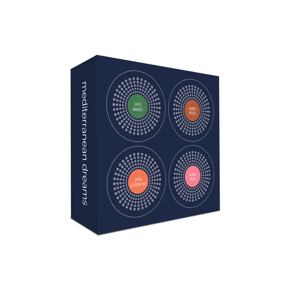 Capsules aromatiques Moodo Smart Home - Pack familial de 4