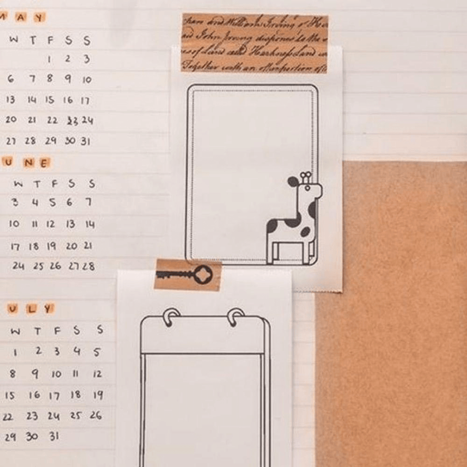 Pooolipaper White Sticky Paper