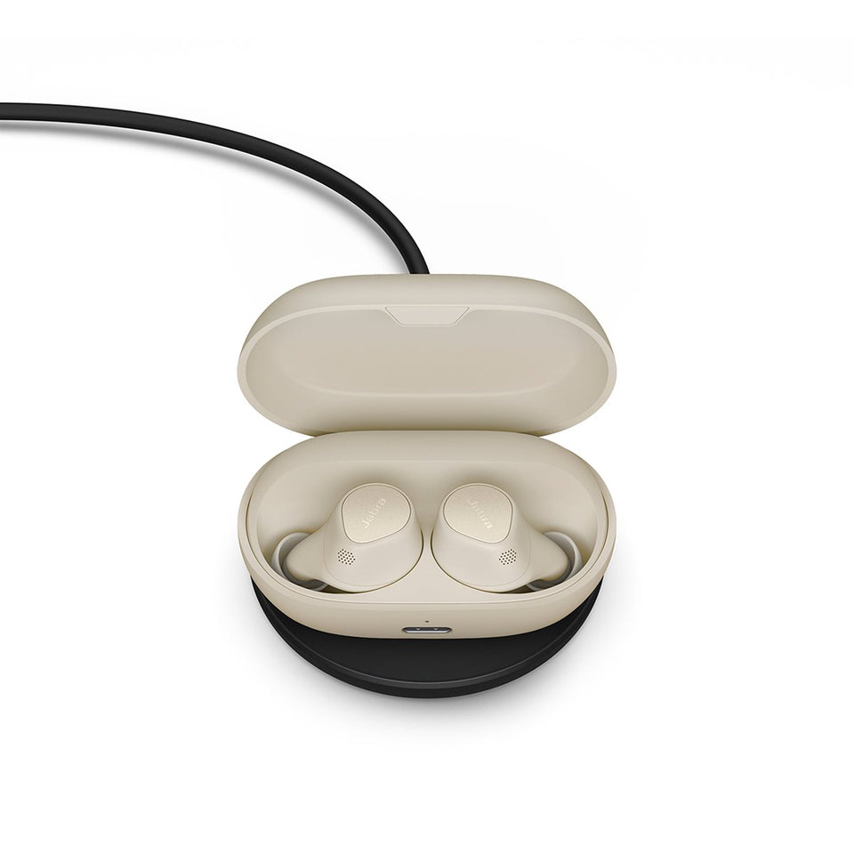 Jabra Elite 7 Pro Wireless Bluetooth MultiSensor Voice™ Earbuds Gold Beige