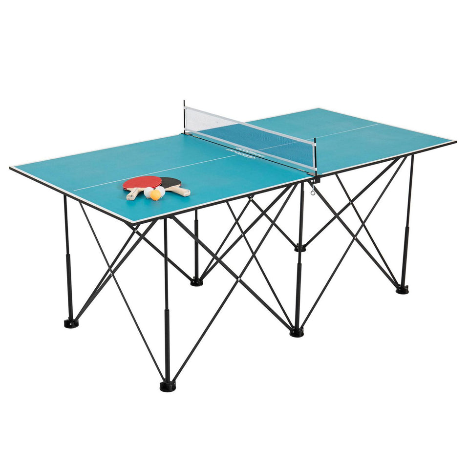 6 Ft Pop Up Foldable Table Tennis / Ping Pong Multi-Games Table