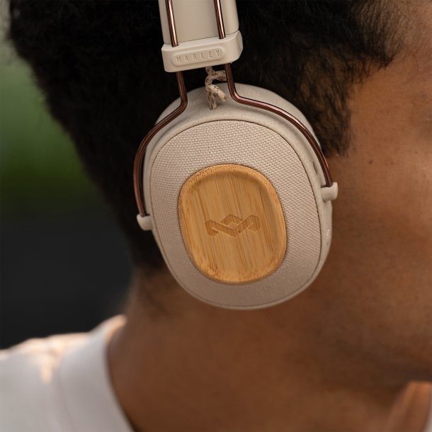 House of Marley Positive Vibration Riddim Headphones - Cream