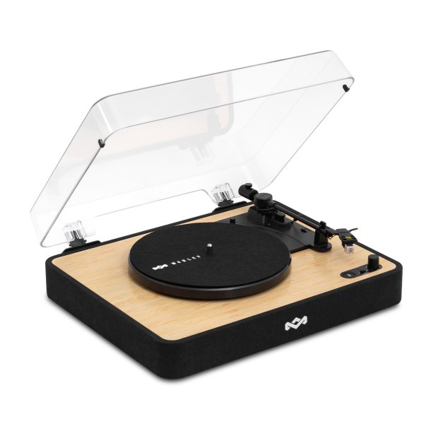 House of Marley Revolution Turntable - Light Wood/Black