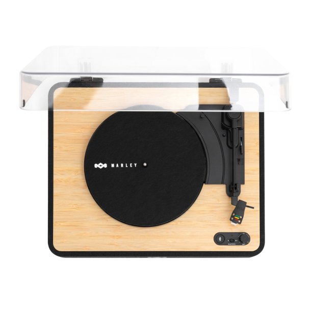 House of Marley Revolution Turntable - Light Wood/Black