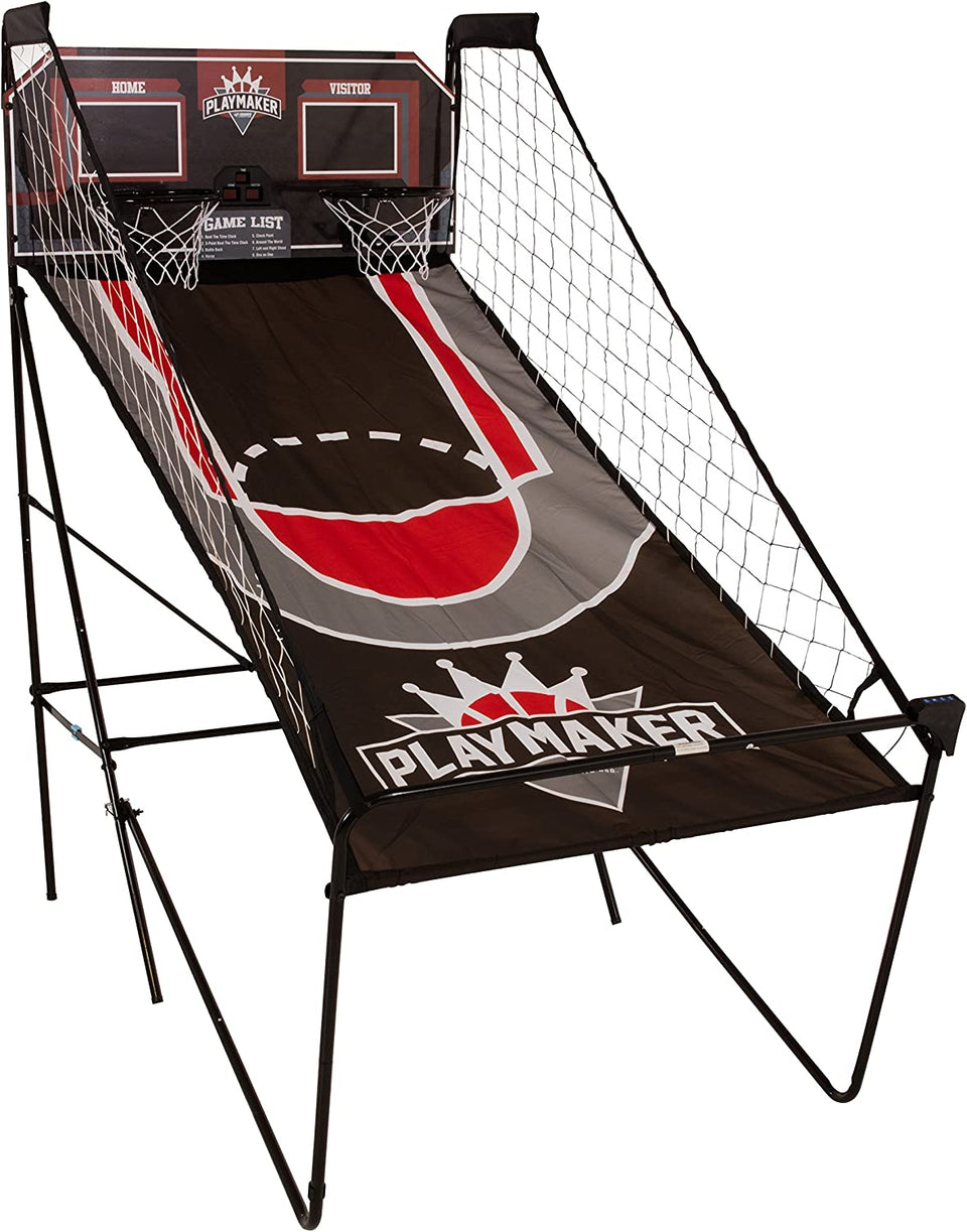 Playmaker Double Shootout Indoor Mini Basketball Game Set
