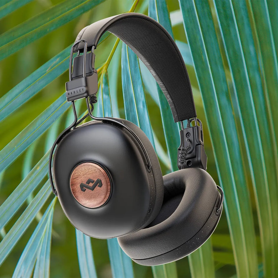 House of Marley Positive Vibrations Frequency Headphones - Black