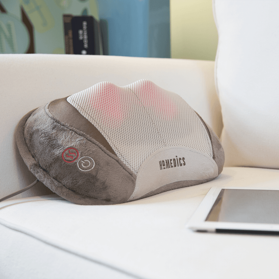 HoMedics 3D Shiatsu & Vibration Massage Pillow with Heat
