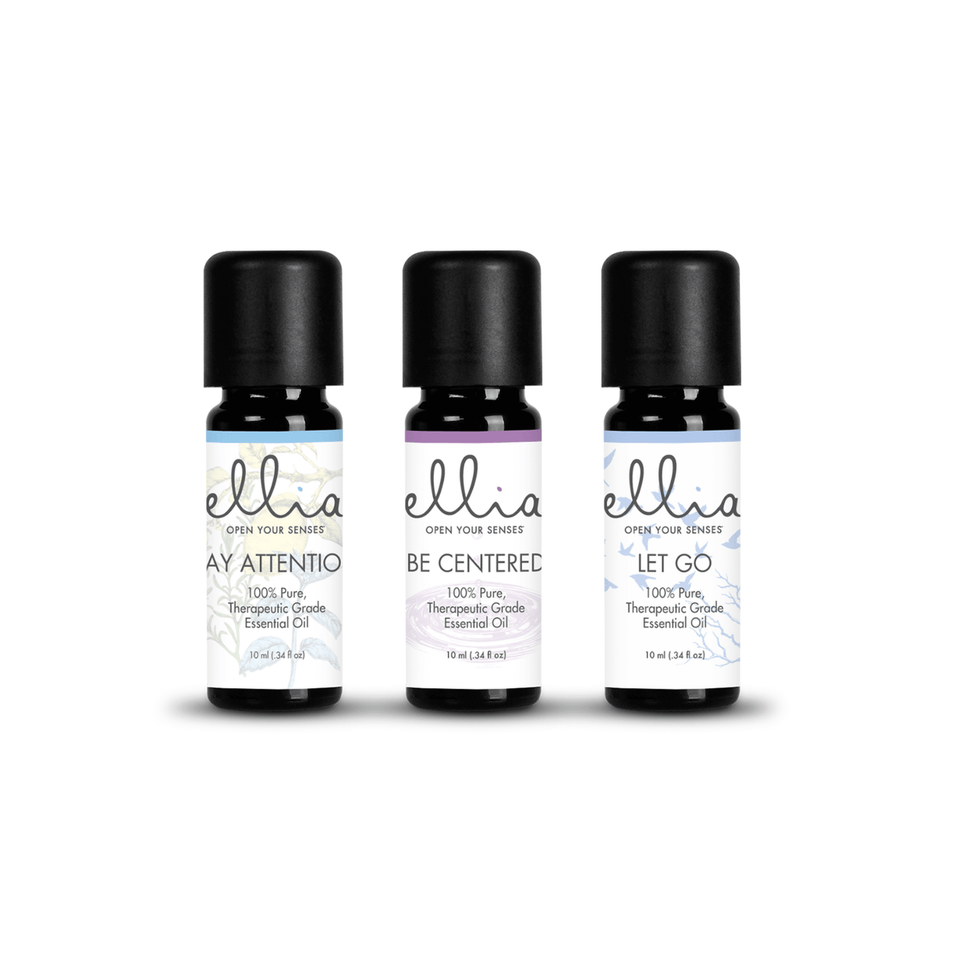 Ellia Calm and Concentration: Essential Oil 3-Pack