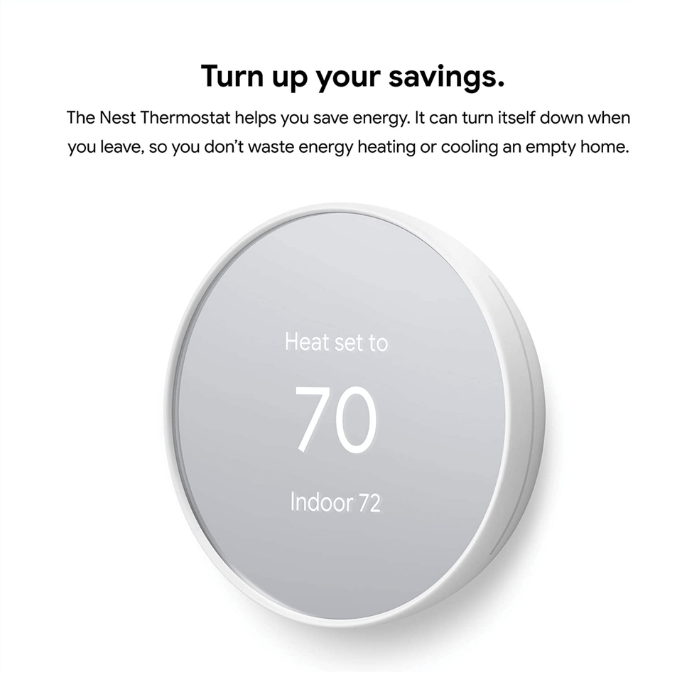 Thermostat intelligent Google Nest