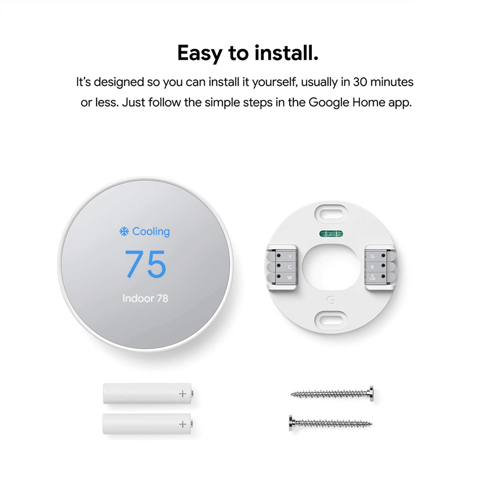 Thermostat intelligent Google Nest