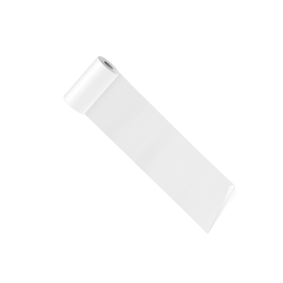 Poooliprint Sticky Semi-Transparent Paper Roll