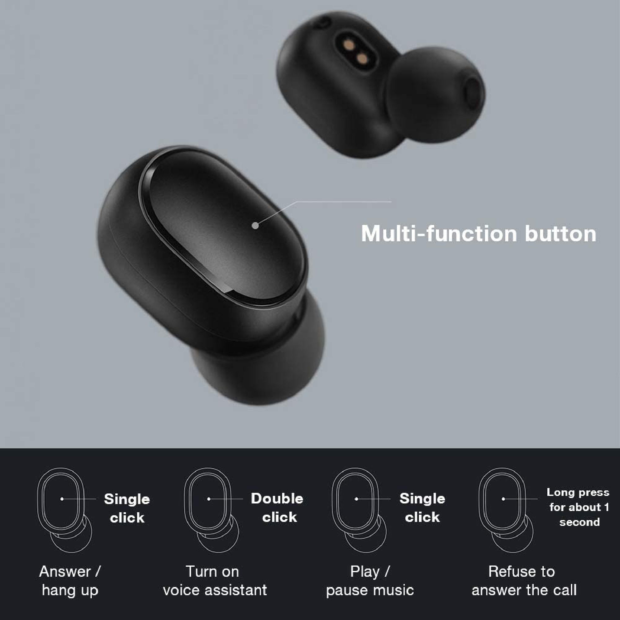 Xiaomi True Wireless Earbuds 2 | Lightweight w/ Powerful Sound | Nvio